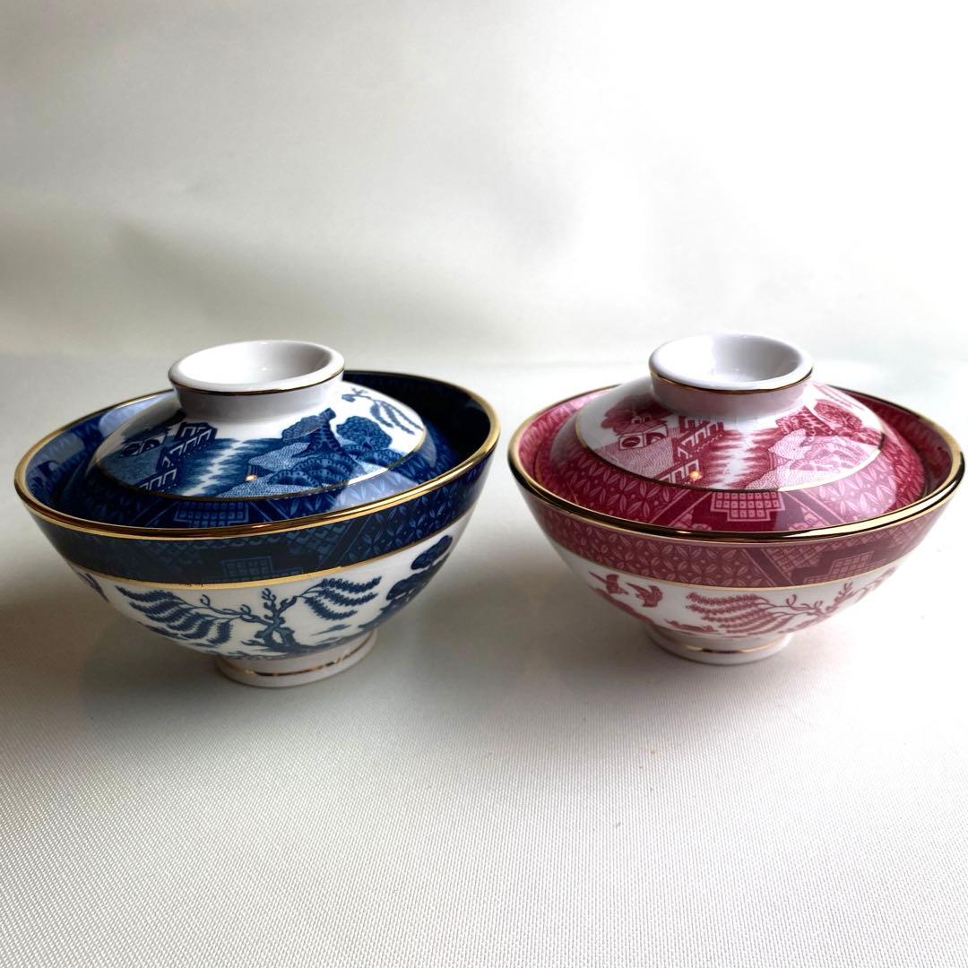 ダブルフェニックス　睦揃い　夫婦茶碗&湯呑セット