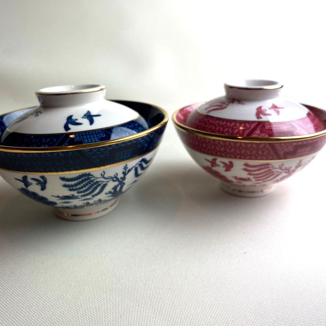 ダブルフェニックス　睦揃い　夫婦茶碗&湯呑セット