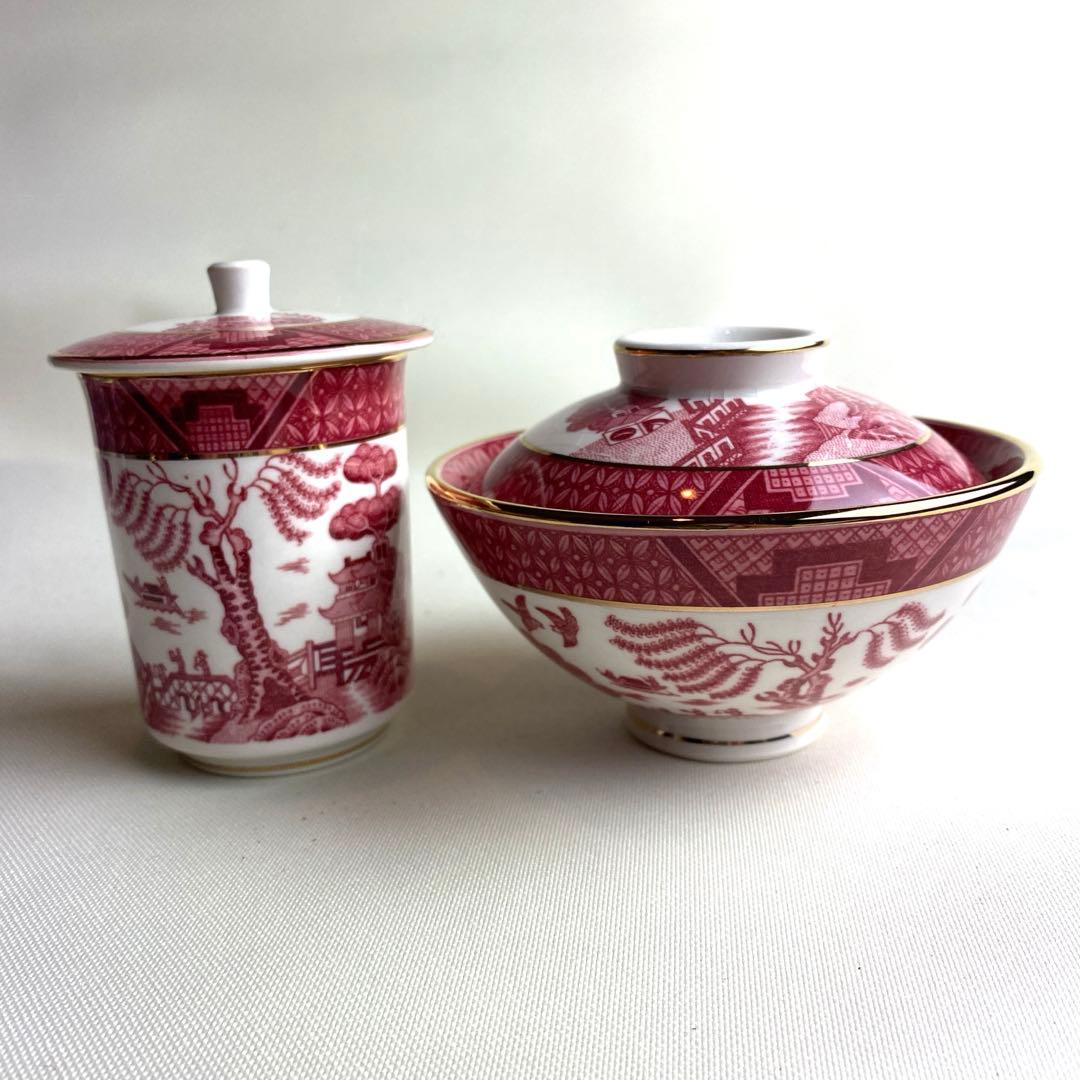 ダブルフェニックス　睦揃い　夫婦茶碗&湯呑セット
