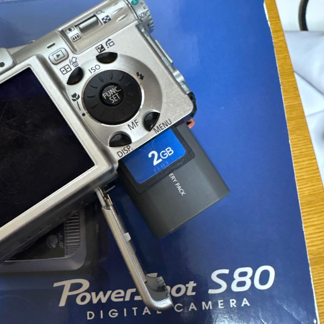 Canon PowerShot S80 【sdカードリーダー付き】