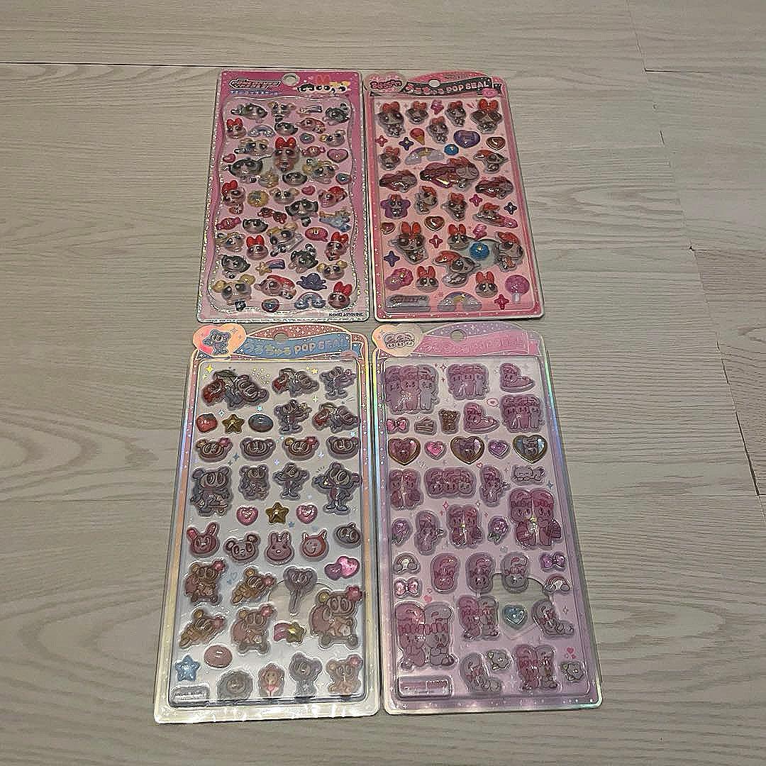 ボンボンドロップシール　うるちゅるポップシール他　シールセット まとめ売り71点