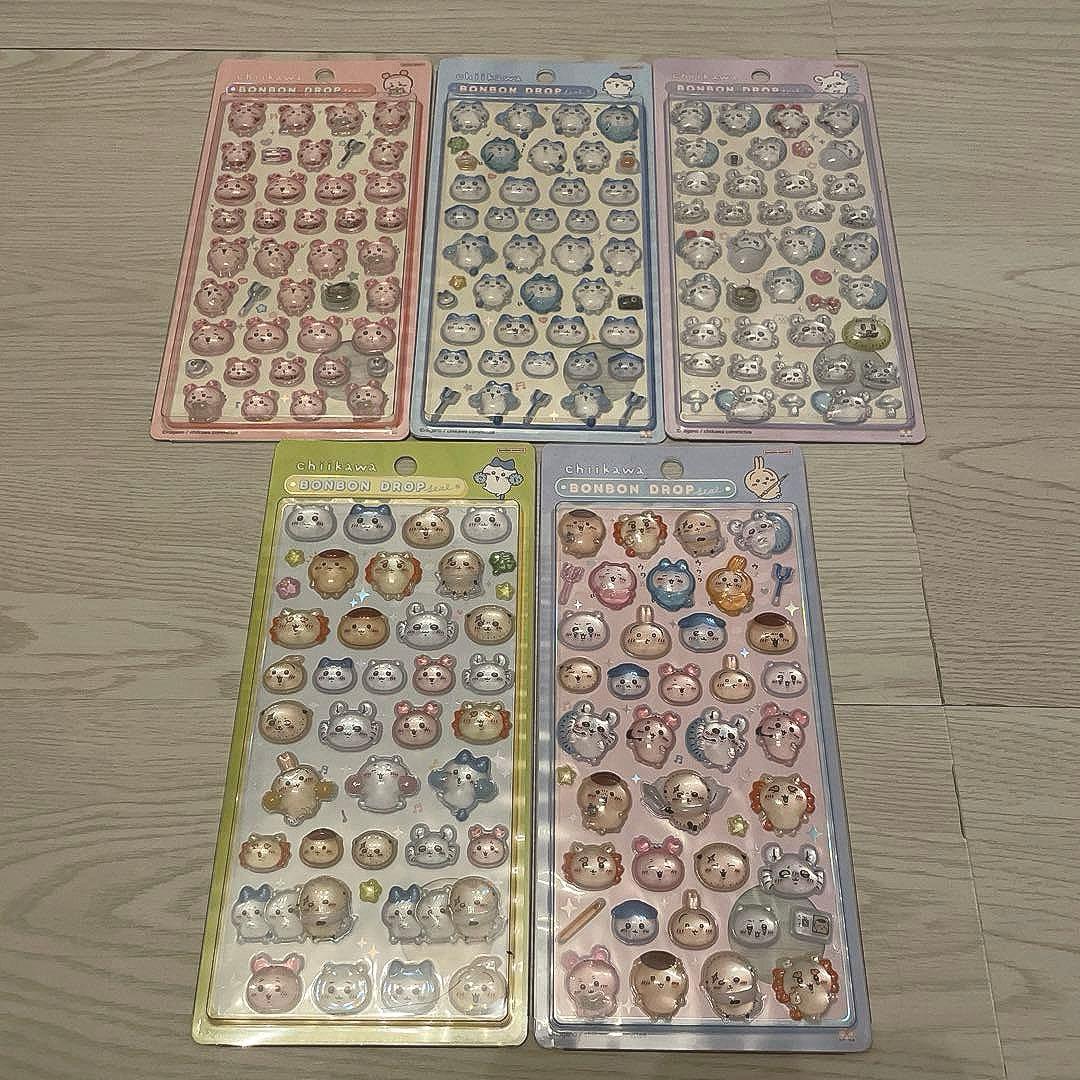 ボンボンドロップシール　うるちゅるポップシール他　シールセット まとめ売り71点