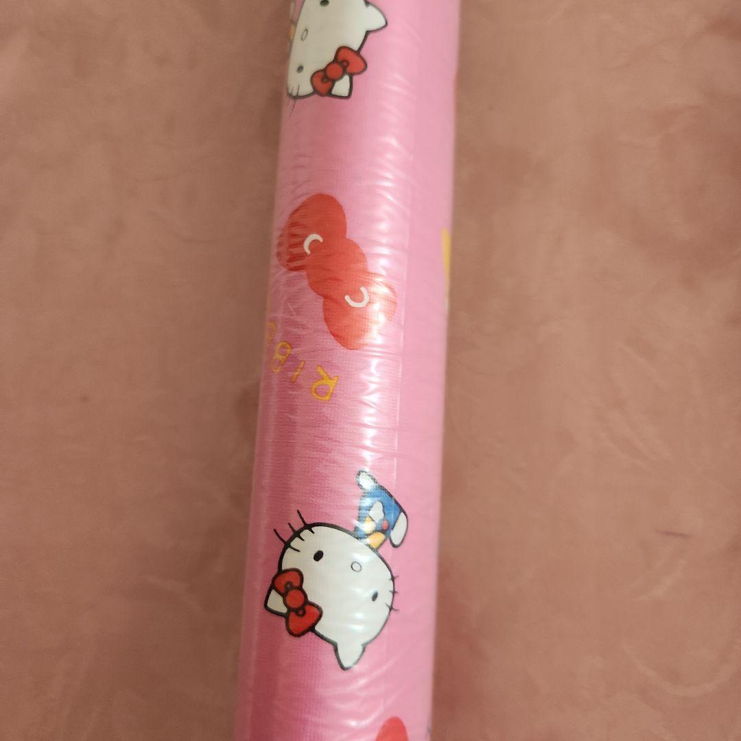 レトロサンリオCOTTON FLOWER シール　キキララ　キティ　昭和レトロ