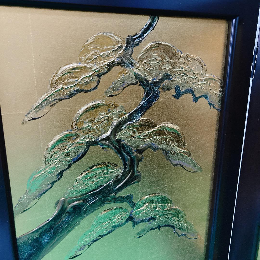 SB3 美品！5月屏風　高さ75㎝位　五月人形　五月人形兜　五月鎧兜　子供大将