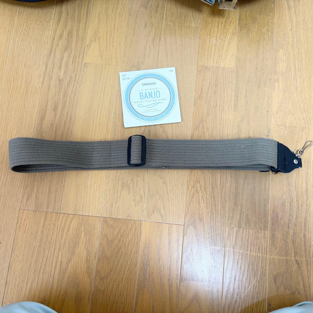 Tenesy 5弦バンジョー ケース付き 付属品あり