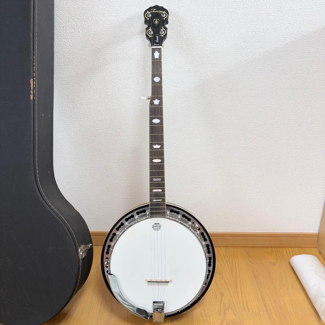 Tenesy 5弦バンジョー ケース付き 付属品あり
