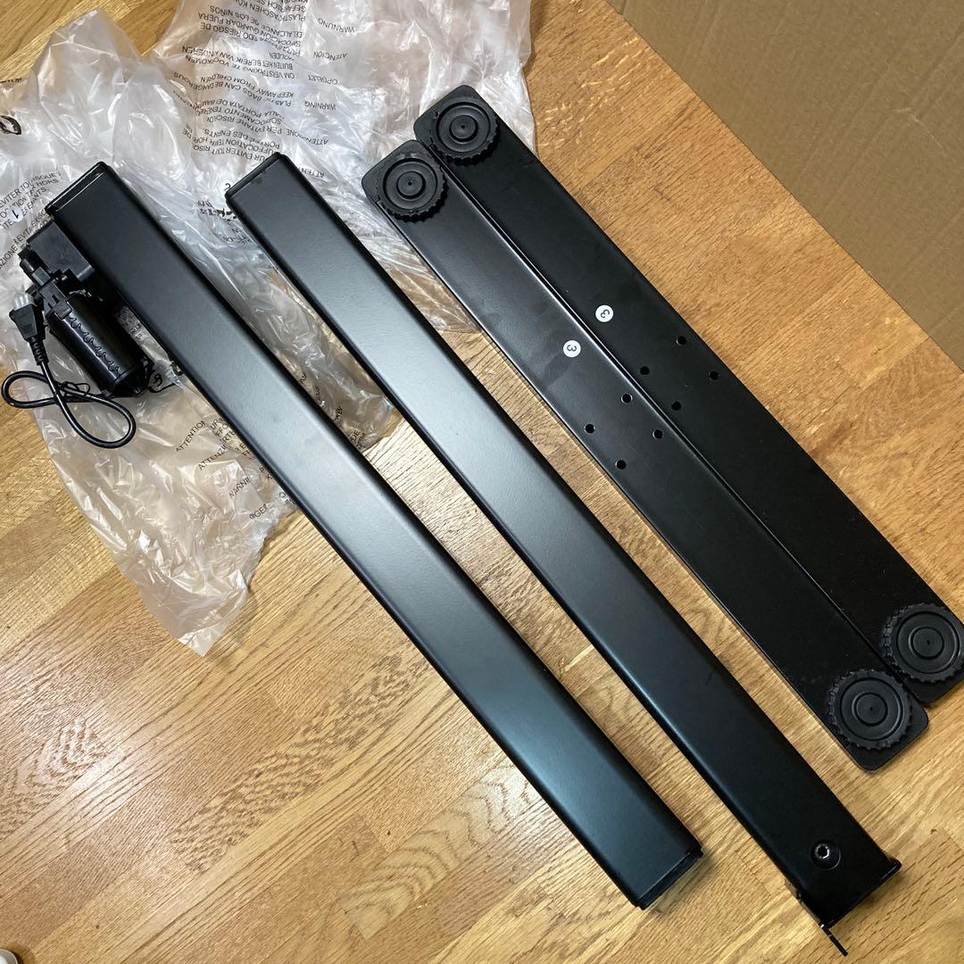 電動式スタンディングデスク 幅100cm×奥行60cm×高さ69cm～115cm