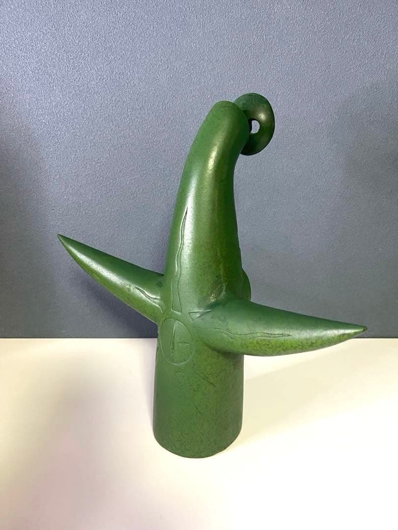 『希少　太陽の塔 』日本万国博覧会 EXPO70 グリーンブロンズ像　岡本太郎