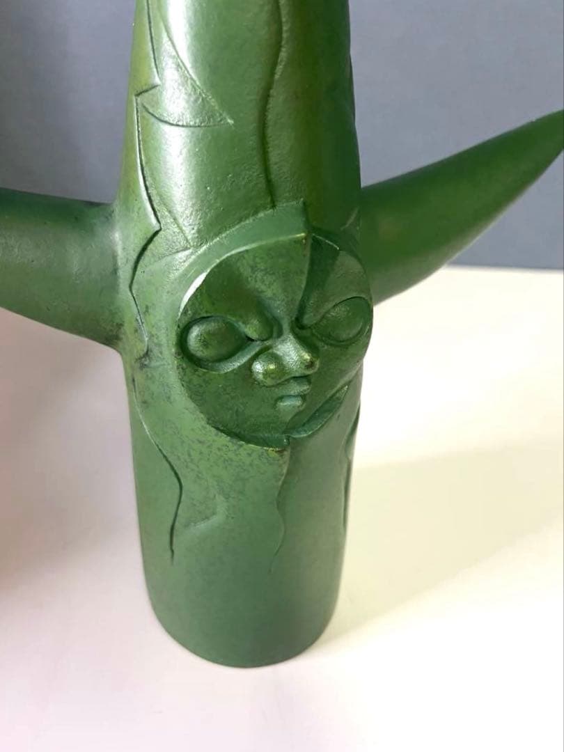 『希少　太陽の塔 』日本万国博覧会 EXPO70 グリーンブロンズ像　岡本太郎