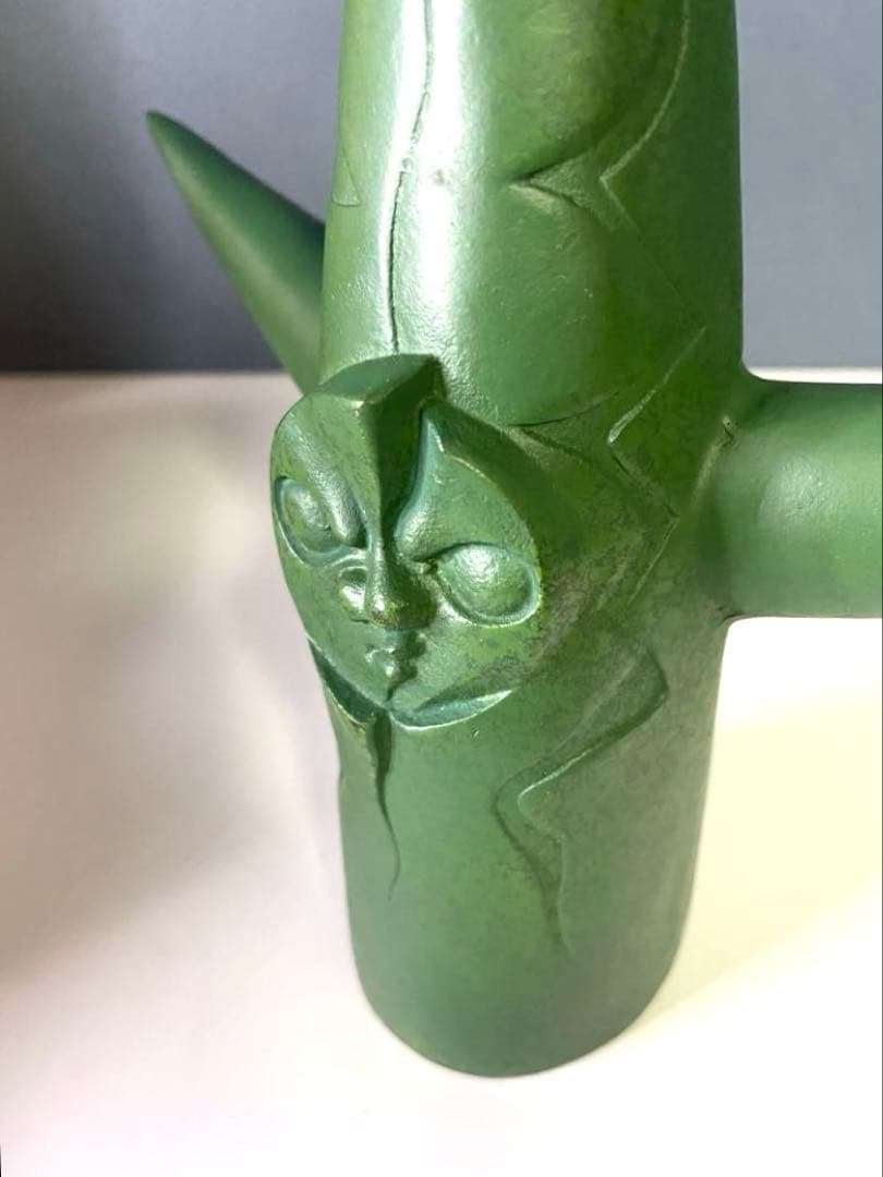 『希少　太陽の塔 』日本万国博覧会 EXPO70 グリーンブロンズ像　岡本太郎