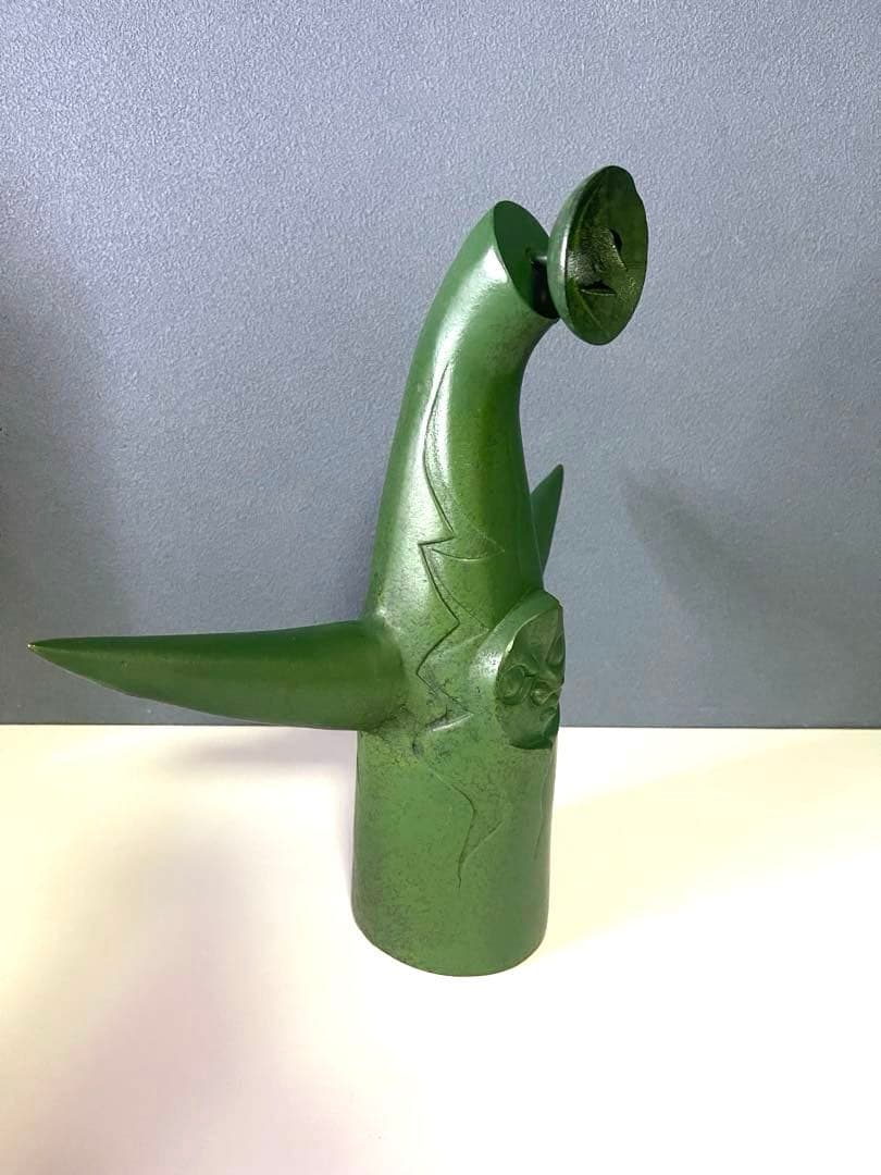 『希少　太陽の塔 』日本万国博覧会 EXPO70 グリーンブロンズ像　岡本太郎