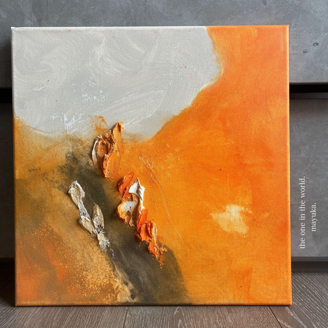 現代アート　2枚set テクスチャーアート　モダン　インテリア　抽象画　北欧