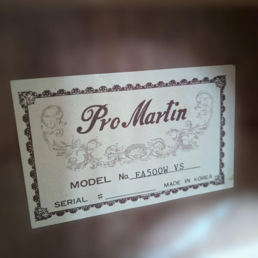 Pro Martin EA500W VS エレアコ
