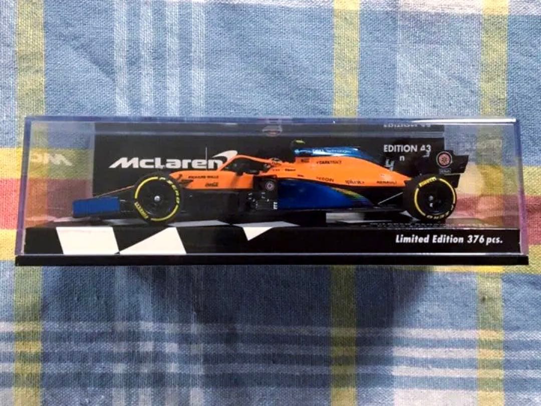 ミニチャンプス 1/43 マクラーレン MCL35 ランド・ノリス 376個限定