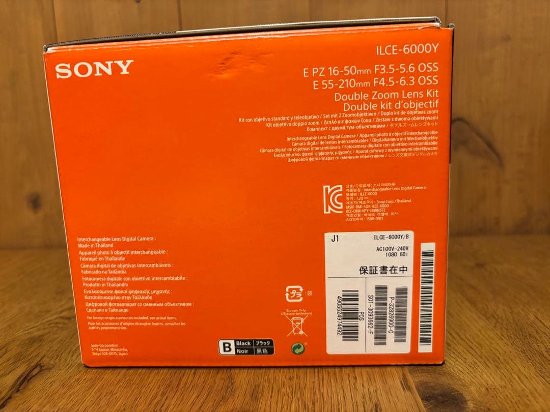 SONY α6000 ダブルズームレンズキット ILCE-6000Y