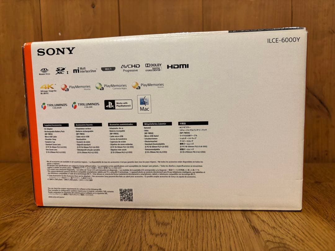 SONY α6000 ダブルズームレンズキット ILCE-6000Y