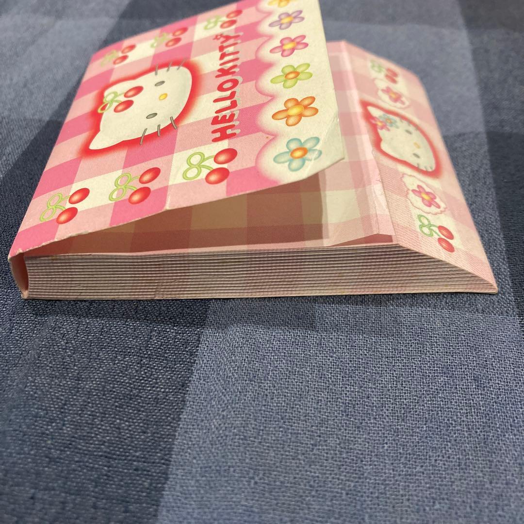 レトロ《1998年ハローキティ メモ帳》Hello Kitty☆便箋 さくらんぼ