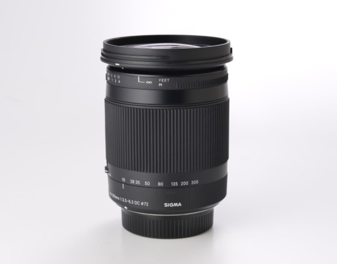 レンズ(ズーム) SIGMA 18-300mm f 3.5-6.3 DC MACRO OS HSM
