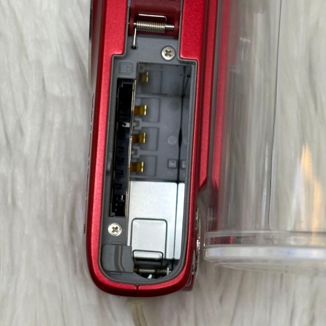 CASIO カメラ　エクシリム　EX-Z200 レッド コンデジ　動作品