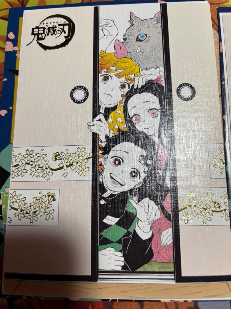 鬼滅　原画展　箔押しイラストカードコレクション　10点セット