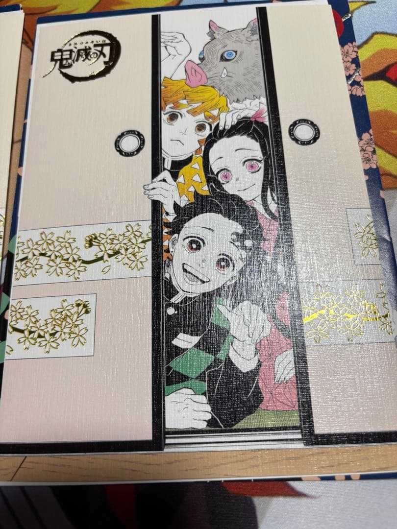 鬼滅　原画展　箔押しイラストカードコレクション　10点セット