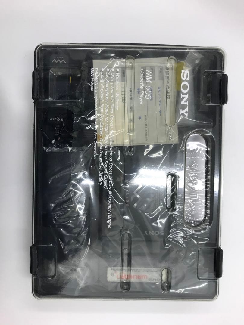 SONY カセットウォークマン　WM-505
