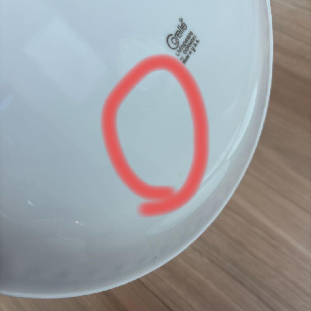 【最終値下げ】オールドコレール＊スノーフレーク　プレート7枚セット