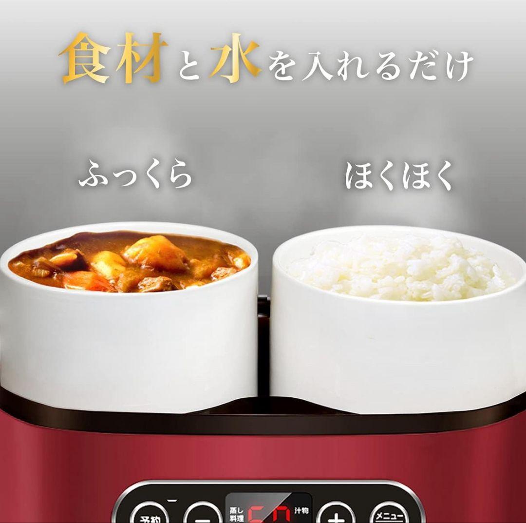 新品!!SOUYI JAPAN ソウイジャパン マルチスチーム飯器 SY-110