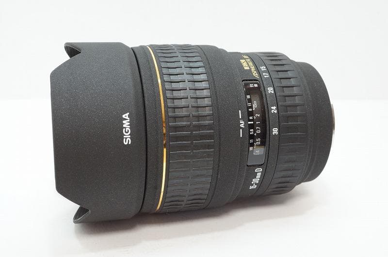【広角ズーム】 SIGMA 15-30mm F3.5-4.5 EX DG
