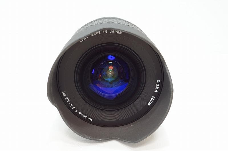 【広角ズーム】 SIGMA 15-30mm F3.5-4.5 EX DG