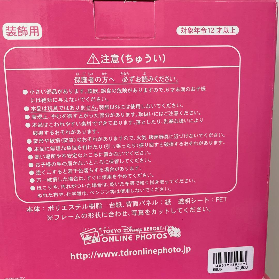 東京ディズニーリゾート TokyoDisneyResort プリンセス写真立て