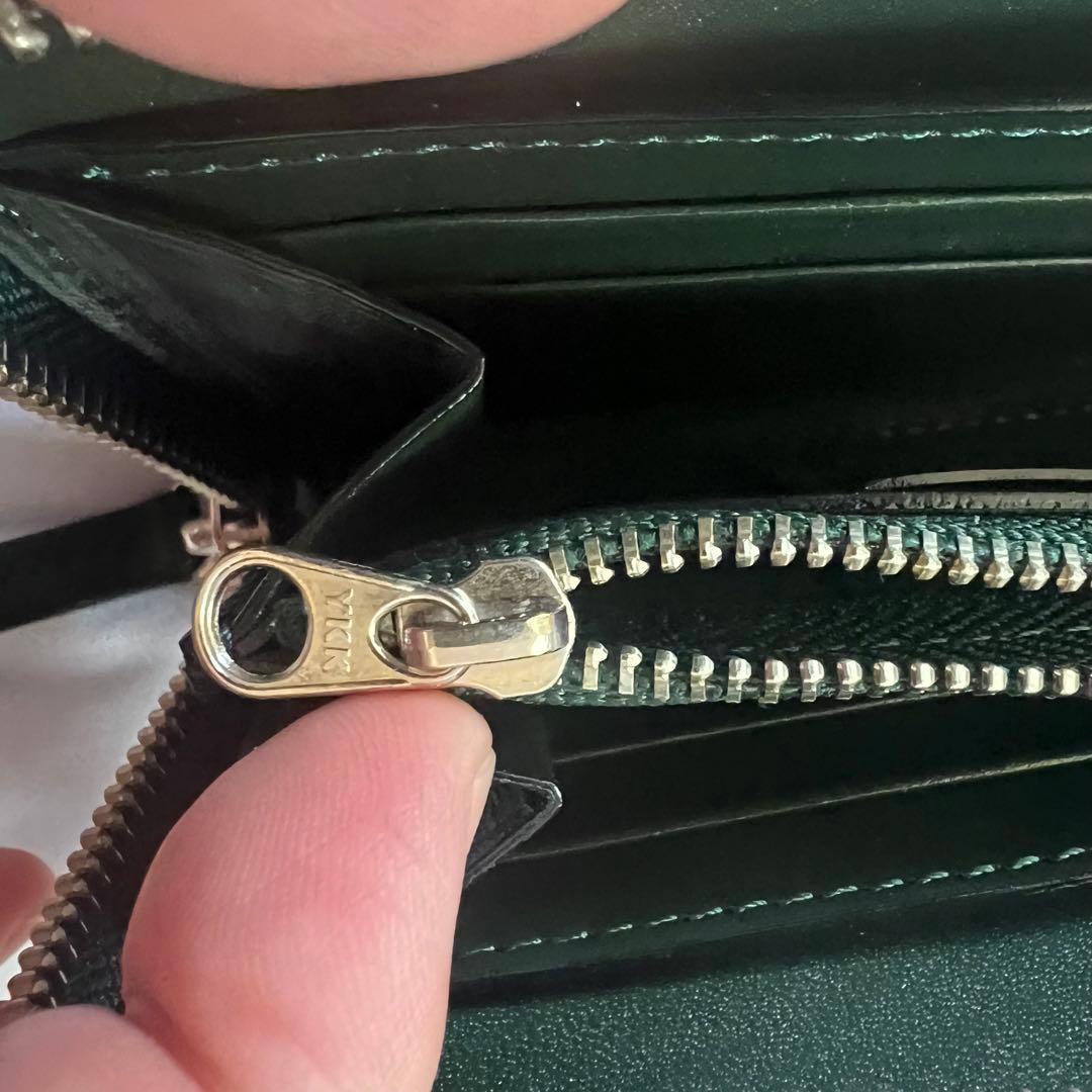 本馬革 ラウンドジップ 長財布 新品未使用