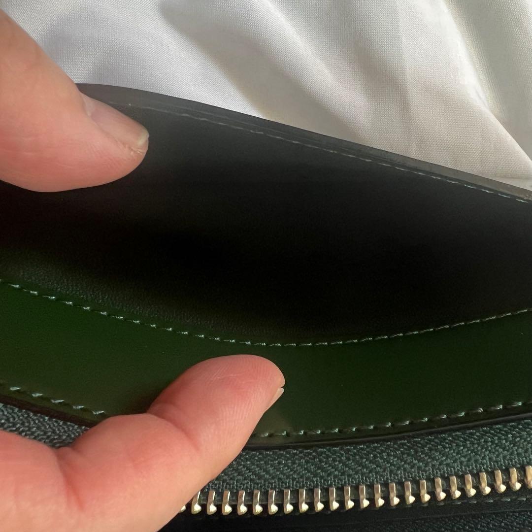 本馬革 ラウンドジップ 長財布 新品未使用