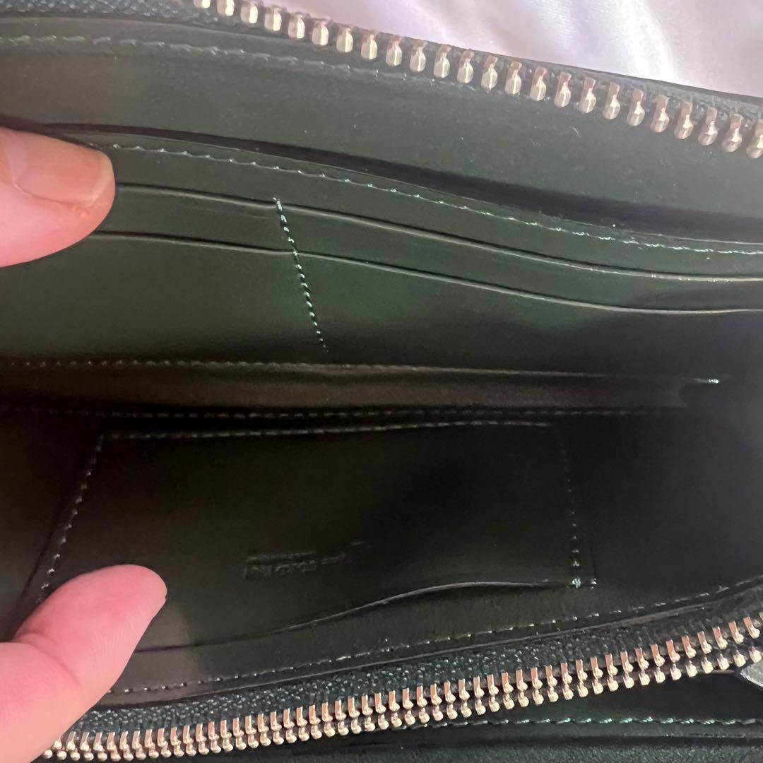 本馬革 ラウンドジップ 長財布 新品未使用