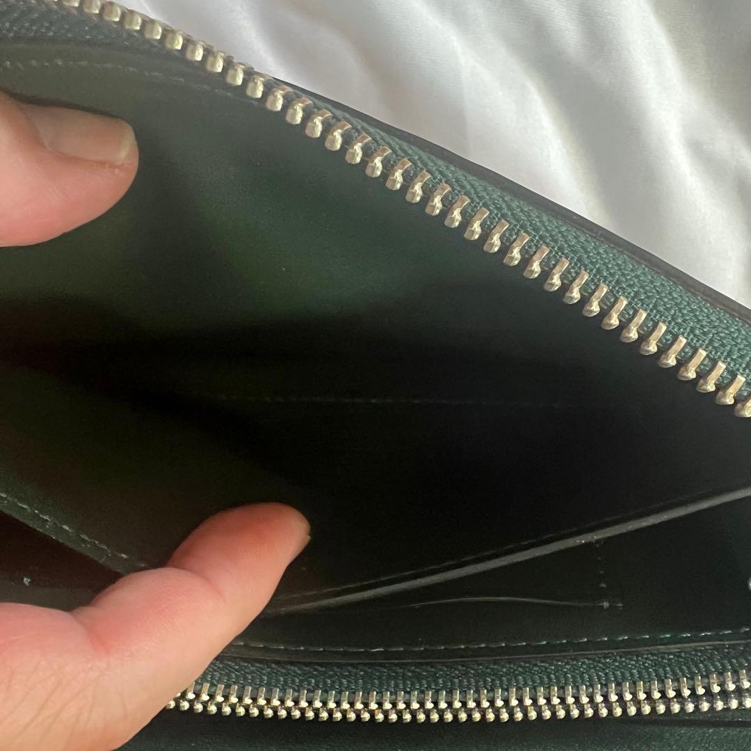 本馬革 ラウンドジップ 長財布 新品未使用