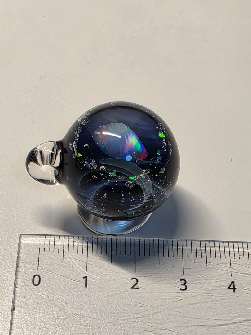 宇宙デザイン ガラスペンダント