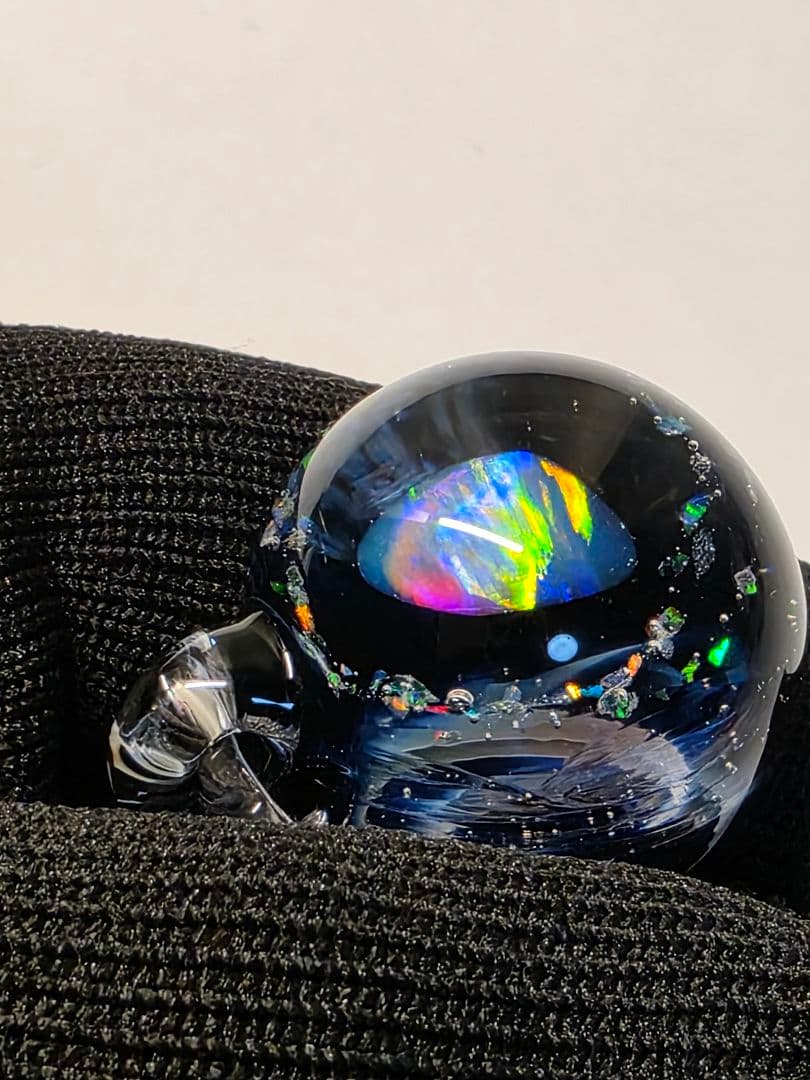 宇宙デザイン ガラスペンダント