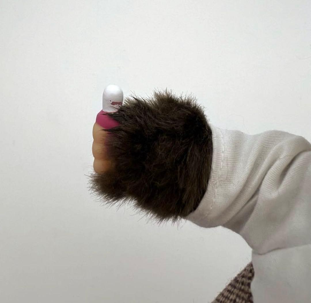 タグ付き！2点セット！monchhichi モンチッチ フレンチマロン　S