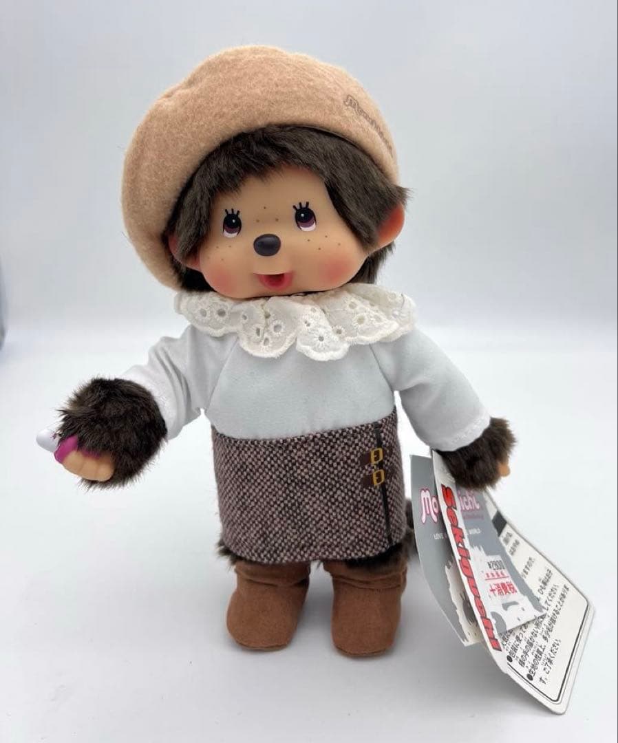 タグ付き！2点セット！monchhichi モンチッチ フレンチマロン　S