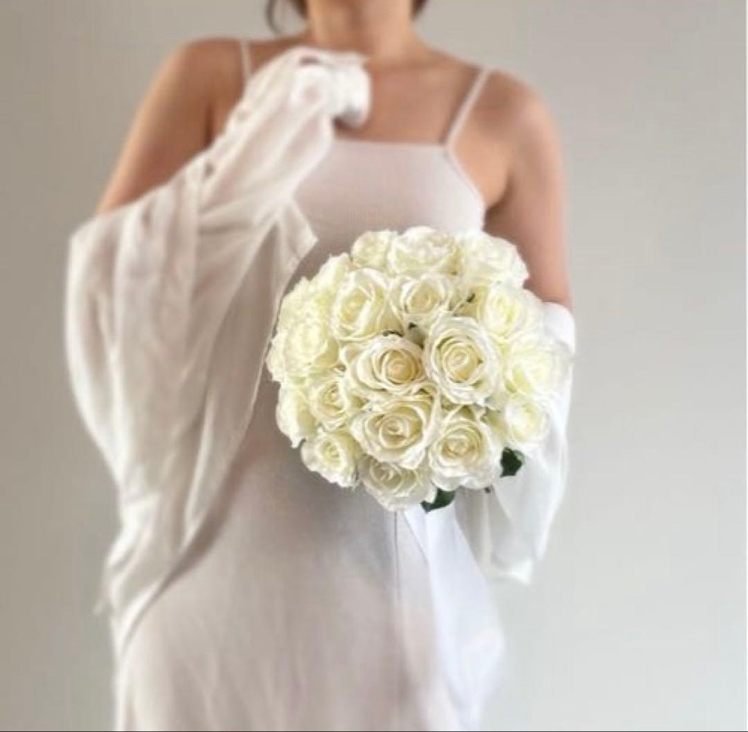 ウェディングブーケ　クラッチブーケ