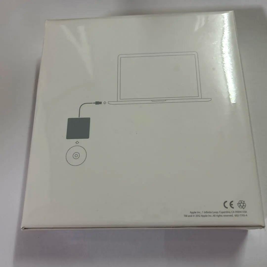 新品　未開封　Apple USB SuperDrive 匿名配送