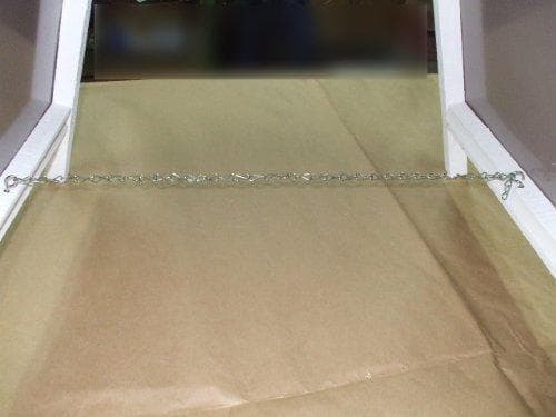 シンプルＡ型看板「不法投棄厳禁（黒）」【その他】全長１ｍ