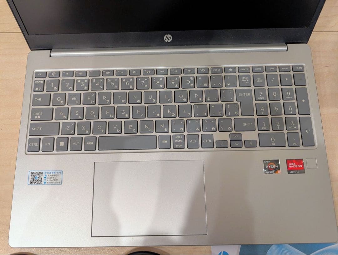 HP 15-fc ノートパソコン メモリ16GB/512GB
