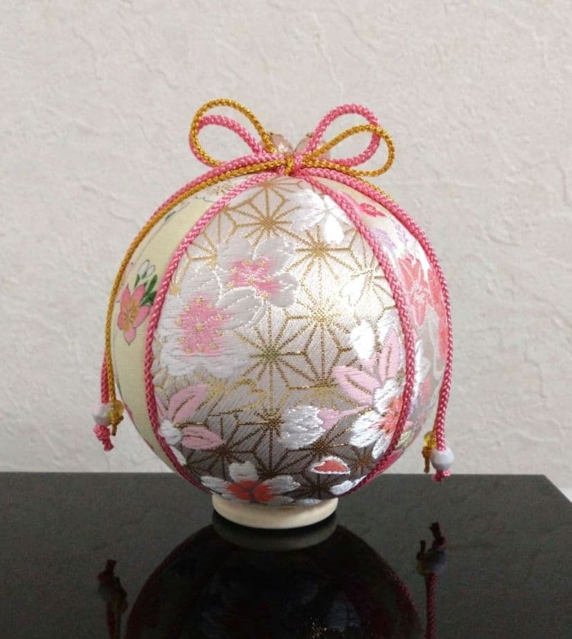 茶太郎 手毬 てまり お雛様  手鞠No17 ハンドメイド