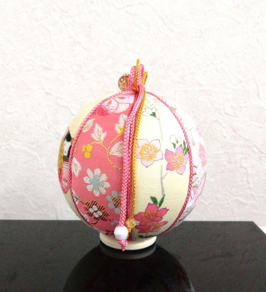 茶太郎 手毬 てまり お雛様  手鞠No17 ハンドメイド