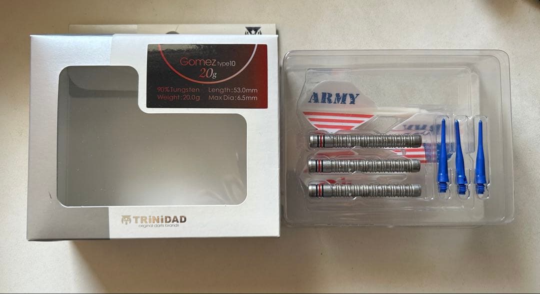 ゴメス10 20g Gomez10 山田勇樹トリニダード ダーツ バレル