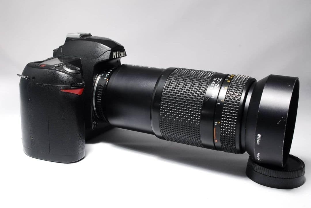 ♥動きに強い名機♥Nikon D70s♥標準&望遠セット 初心者安心 簡単操作