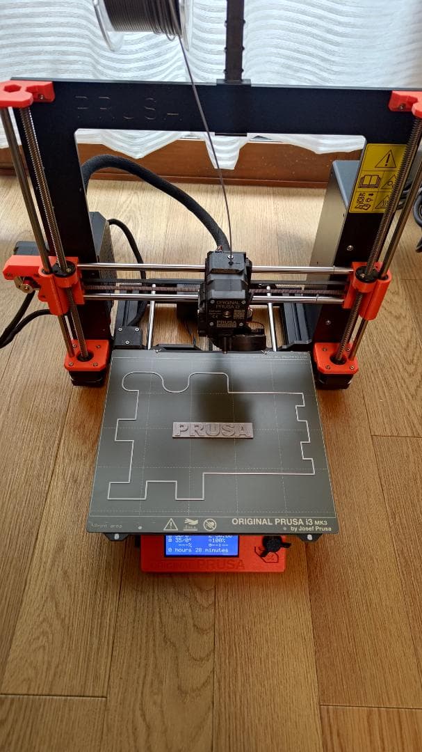 ORIGINAL PRUSA i3 MK3S+ 純正品 美品 組立済3Dプリンタ