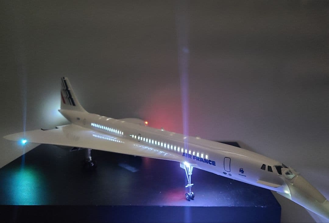 CONCORDE AIR FRANCE 1/100 LED仕様完成品