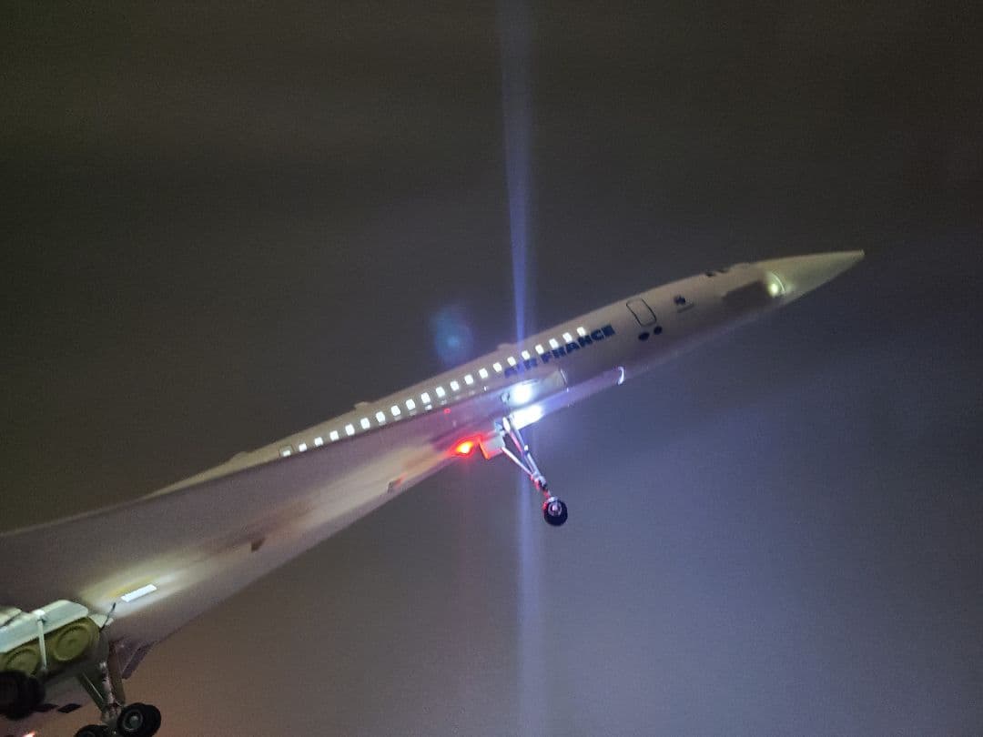 CONCORDE AIR FRANCE 1/100 LED仕様完成品